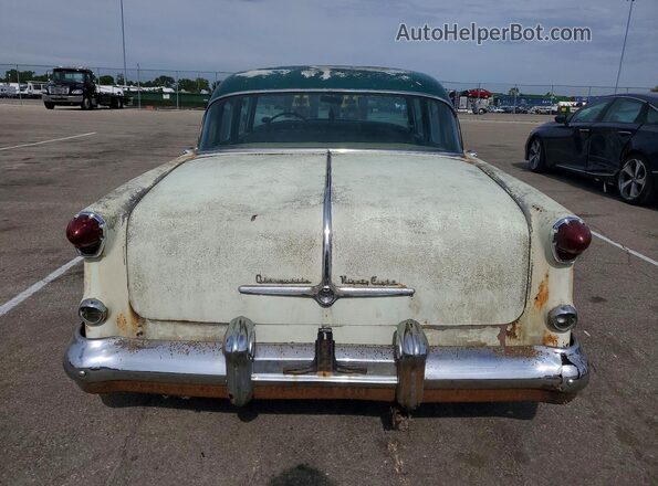 549M29193 1954 OLDSMOBILE 98 White Rear view