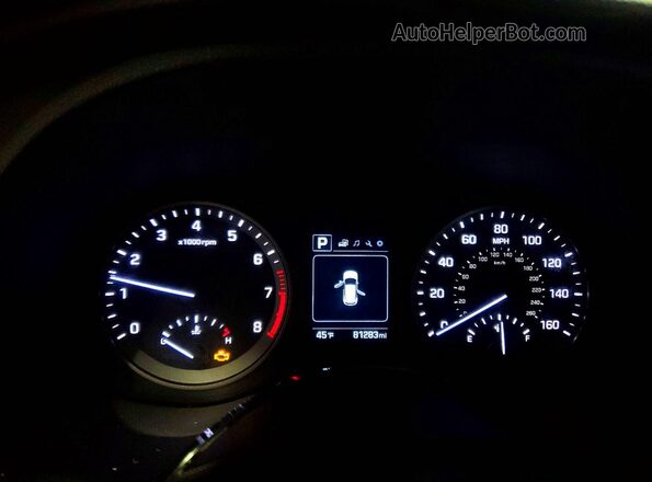 KM8J3CA49HU504495 2017 HYUNDAI TUCSON Red 