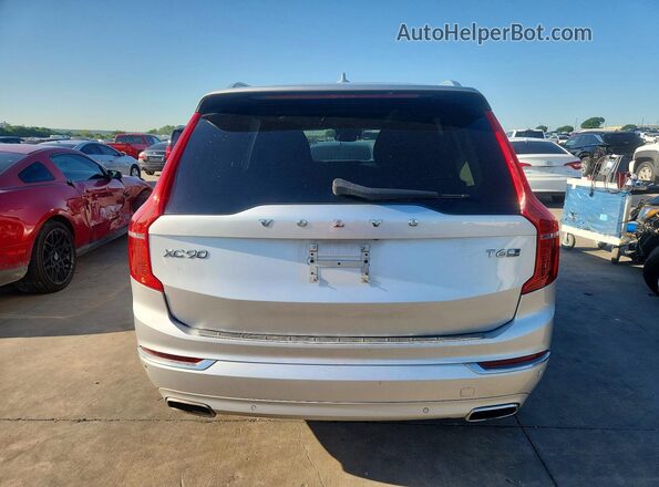 YV4A22PL8J1199706 2018 VOLVO XC90 Silver Սալոնի դիմացի տեսք