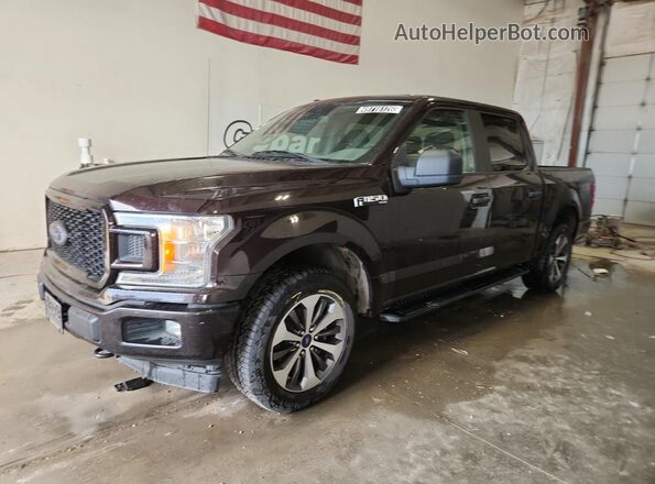 1FTEW1EP5KKC97788 2019 FORD F150 Burgundy 