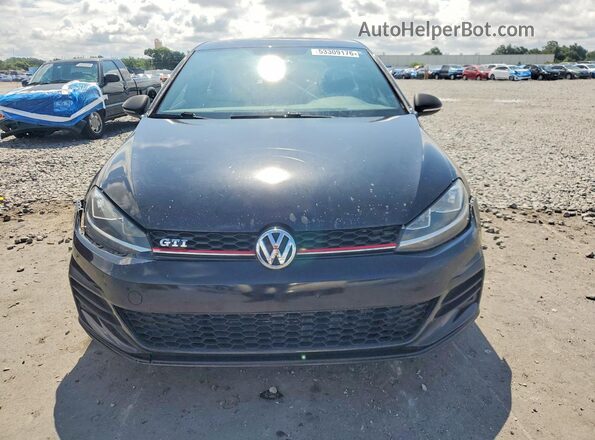 3VW447AU1JM262248 2018 VOLKSWAGEN GTI Black 