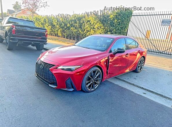 JTHGZ1B23S5093139 2025 LEXUS IS Red Задня права чверть