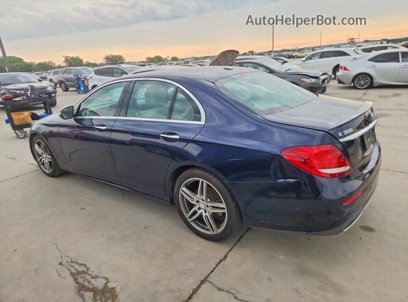WDDZF4JBXHA081873 2017 MERCEDES-BENZ E Синий Задняя правая четверть