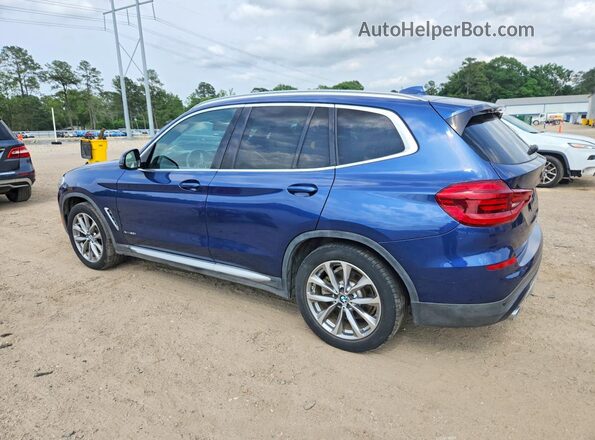 5UXTR9C55JLC77999 2018 BMW X3 Blue 