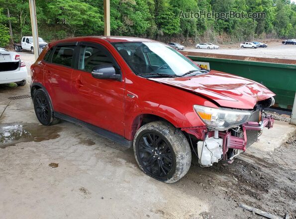 JA4AP3AU6JZ031358 2018 MITSUBISHI OUTLANDER Red 