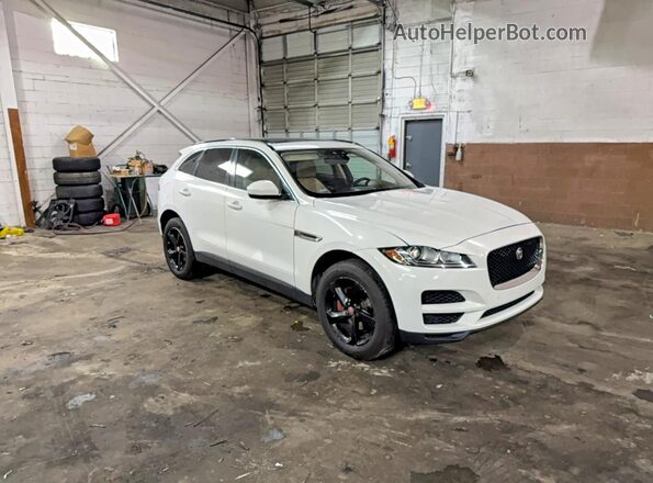 SADCJ2FX5KA364541 2019 JAGUAR F-PACE White Հետևի ձախ