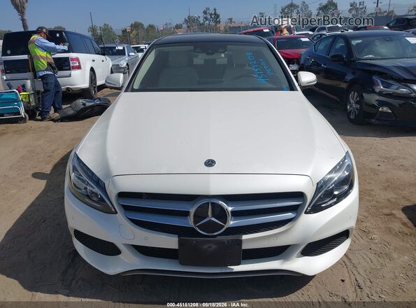 55SWF4HB9JU271761 2018 MERCEDES-BENZ C 350E Белый Вид щитка приборов