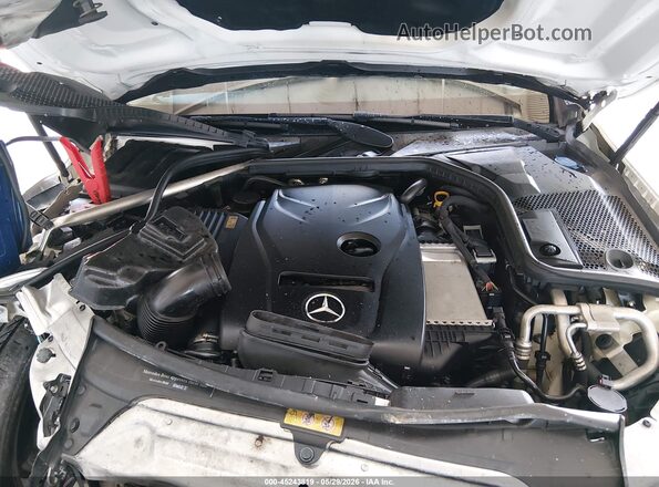 55SWF4JB0GU131651 2016 MERCEDES-BENZ C-CLASS White Widok z tyłu
