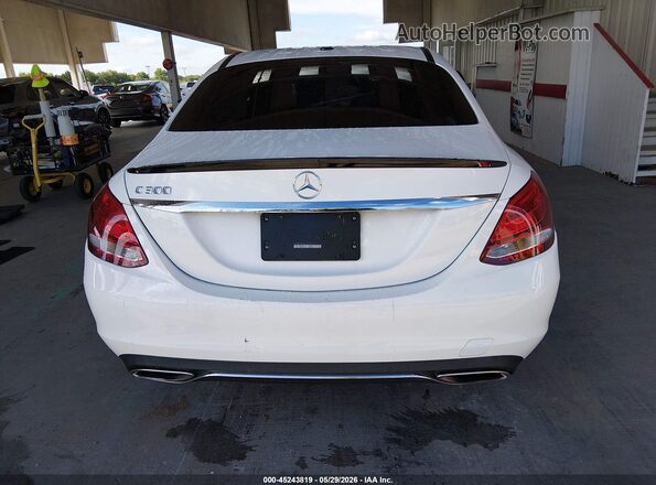 55SWF4JB0GU131651 2016 MERCEDES-BENZ C-CLASS White 