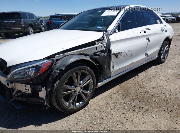 55SWF4JB0GU150006 2016 MERCEDES-BENZ C-CLASS White Front view