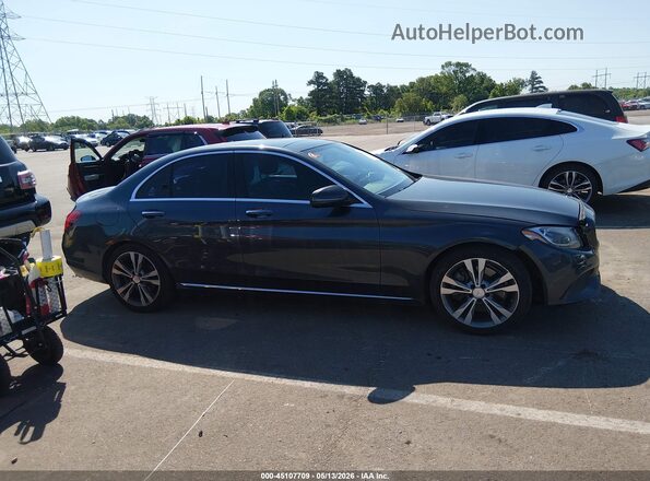 55SWF4JB1GU106323 2016 MERCEDES-BENZ C-CLASS Серый Вид щитка приборов