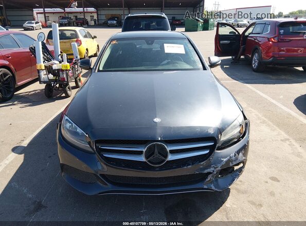 55SWF4JB1GU106323 2016 MERCEDES-BENZ C-CLASS Серый Вид панели приборов