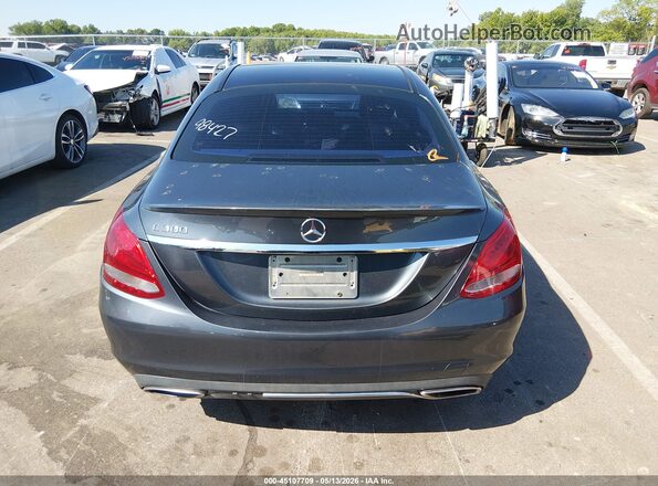55SWF4JB1GU106323 2016 MERCEDES-BENZ C-CLASS Серый 