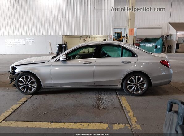 55SWF4JB1JU245116 2018 MERCEDES-BENZ C-CLASS Silver 