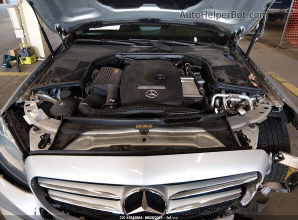 55SWF4JB1JU245116 2018 MERCEDES-BENZ C-CLASS Silver უკანა ხედი