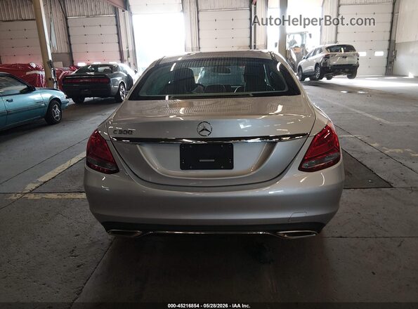 55SWF4JB1JU245116 2018 MERCEDES-BENZ C-CLASS Silver 