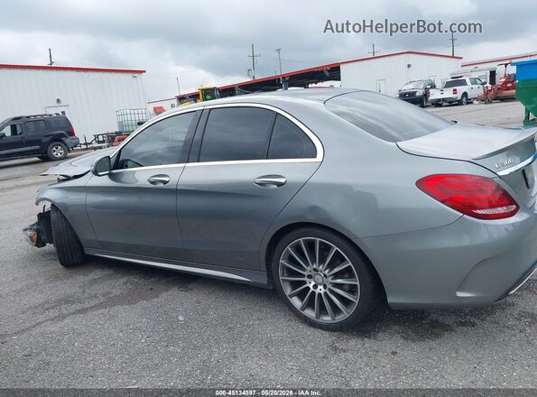 55SWF4JB2GU146491 2016 MERCEDES-BENZ C-CLASS Silver 