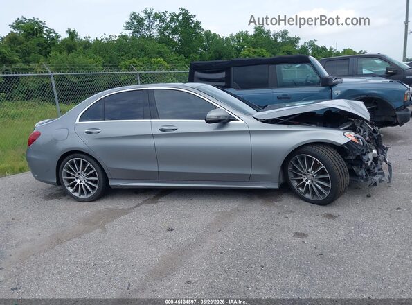 55SWF4JB2GU146491 2016 MERCEDES-BENZ C-CLASS Silver Vista interior de 360 grados