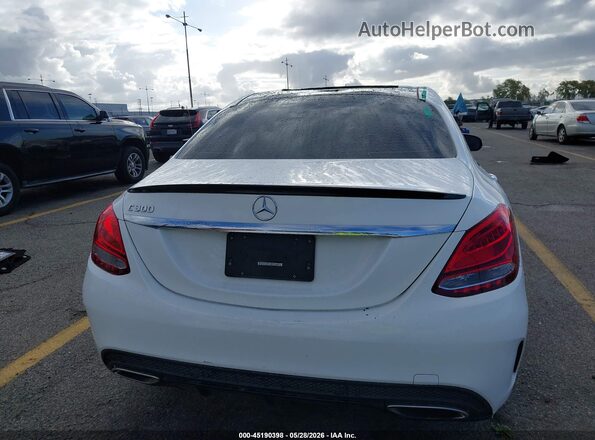 55SWF4JB2HU226018 2017 MERCEDES-BENZ C-CLASS White 