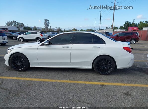 55SWF4JB2HU226018 2017 MERCEDES-BENZ C-CLASS White 