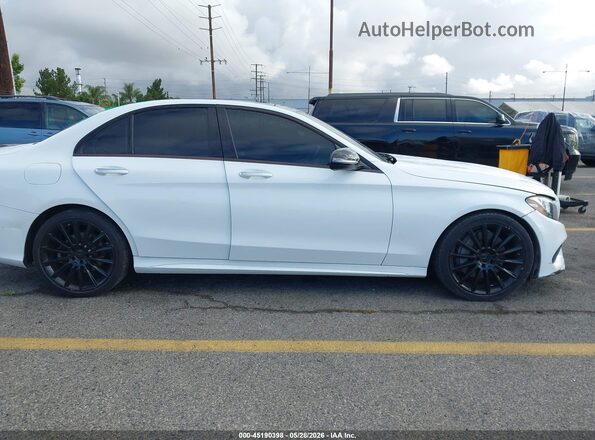 55SWF4JB2HU226018 2017 MERCEDES-BENZ C-CLASS White 