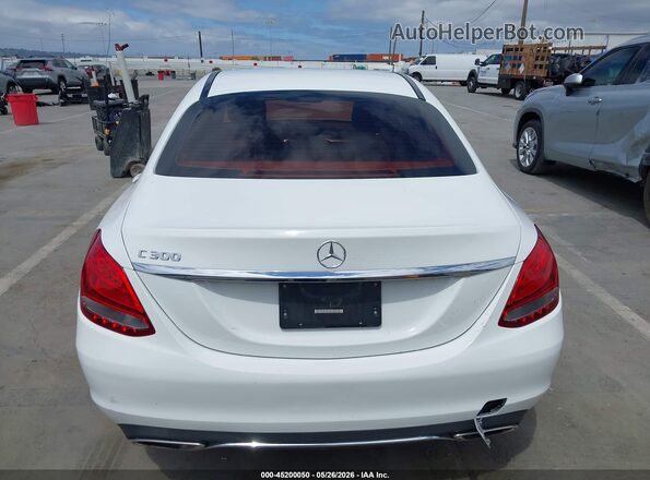 55SWF4JB2HU233423 2017 MERCEDES-BENZ C-CLASS Белый 