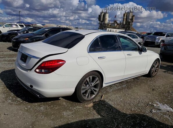 55SWF4JB2JU257520 2018 MERCEDES-BENZ C White 
