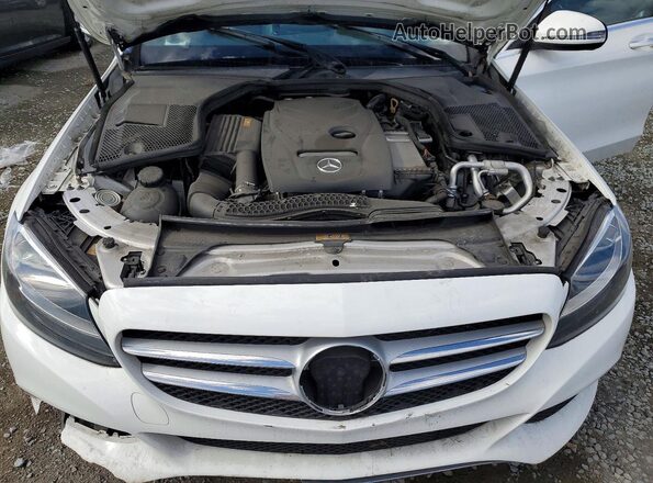 55SWF4JB2JU257520 2018 MERCEDES-BENZ C White 