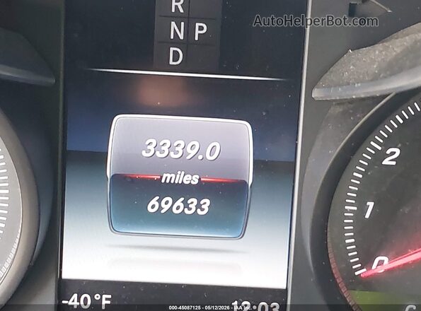 55SWF4JB2JU258411 2018 MERCEDES-BENZ C-CLASS Серебряный Панорамный вид салона 360°