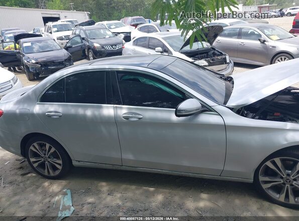 55SWF4JB2JU258411 2018 MERCEDES-BENZ C-CLASS Серебряный Вид щитка приборов