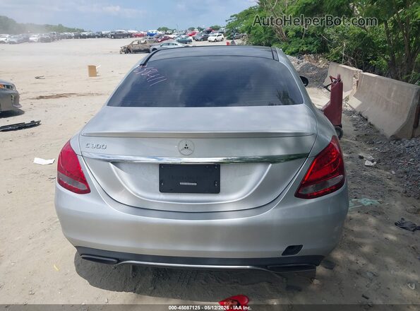 55SWF4JB2JU258411 2018 MERCEDES-BENZ C-CLASS Серебряный 
