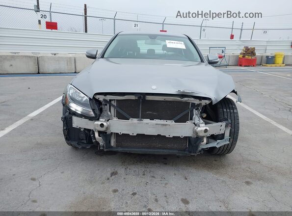 55SWF4JB3GU103391 2016 MERCEDES-BENZ C-CLASS Серый Вид спереди