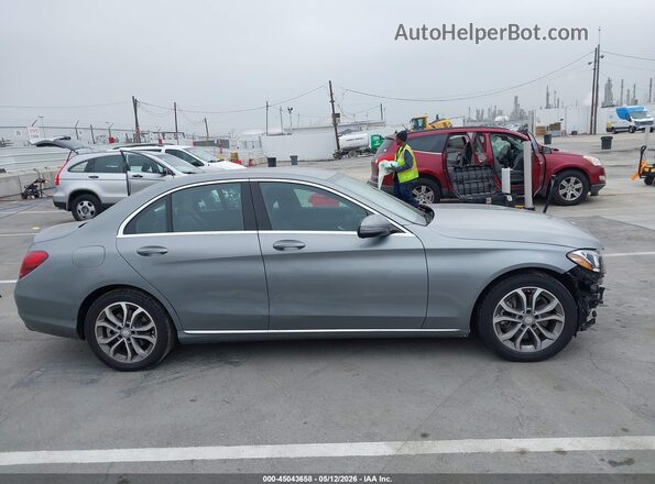 55SWF4JB3GU103391 2016 MERCEDES-BENZ C-CLASS Серый Панорамный вид салона 360°