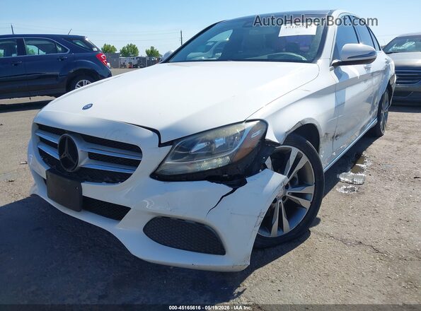 55SWF4JB3GU158861 2016 MERCEDES-BENZ C-CLASS Белый 