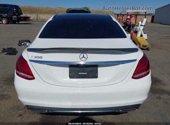 55SWF4JB3GU158861 2016 MERCEDES-BENZ C-CLASS Белый 