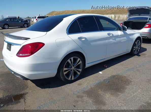 55SWF4JB3GU158861 2016 MERCEDES-BENZ C-CLASS Белый 