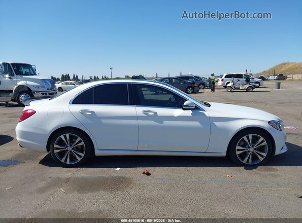 55SWF4JB3GU158861 2016 MERCEDES-BENZ C-CLASS Белый 