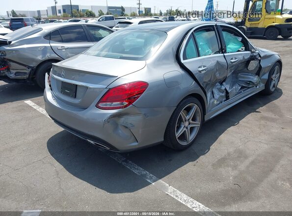 55SWF4JB3GU163039 2016 MERCEDES-BENZ C-CLASS Серебряный 