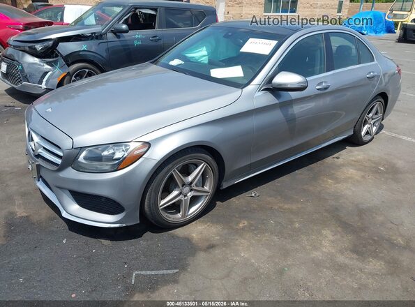 55SWF4JB3GU163039 2016 MERCEDES-BENZ C-CLASS Серебряный 