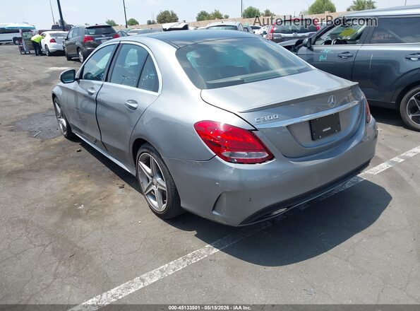 55SWF4JB3GU163039 2016 MERCEDES-BENZ C-CLASS Серебряный 