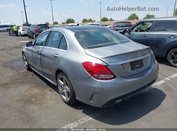 55SWF4JB3GU163039 2016 MERCEDES-BENZ C-CLASS Серебряный 