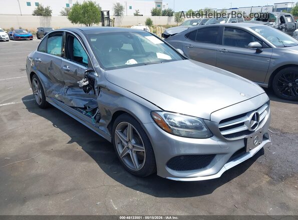 55SWF4JB3GU163039 2016 MERCEDES-BENZ C-CLASS Серебряный 