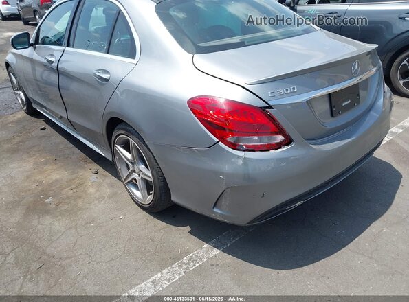 55SWF4JB3GU163039 2016 MERCEDES-BENZ C-CLASS Серебряный 