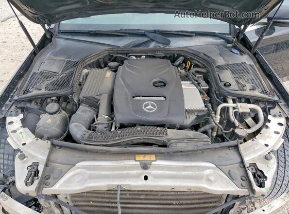 55SWF4JB3GU174557 2016 MERCEDES-BENZ C Black Вид задньої частини салону