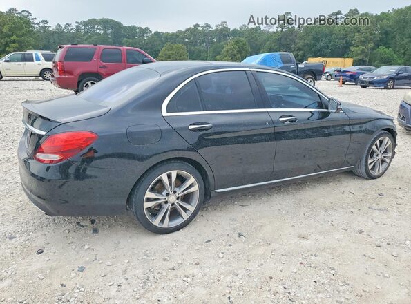 55SWF4JB3GU174557 2016 MERCEDES-BENZ C Black Задня права чверть