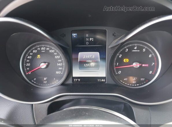 55SWF4JB3HU220664 2017 MERCEDES-BENZ C-CLASS Silver უკანა სავარძლების ხედი
