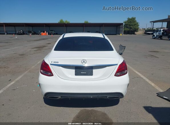 55SWF4JB4HU220186 2017 MERCEDES-BENZ C-CLASS White 