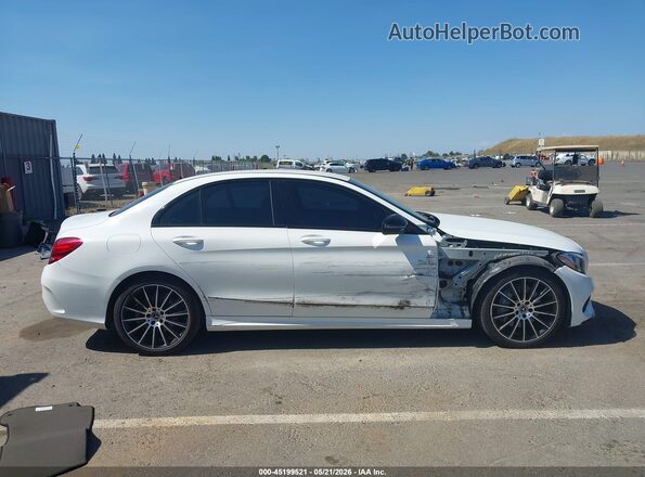 55SWF4JB4HU220186 2017 MERCEDES-BENZ C-CLASS White Սալոնի 360 աստիճան տեսք