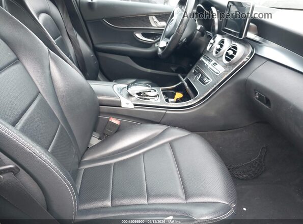 55SWF4JB5GU111752 2016 MERCEDES-BENZ C-CLASS Silver Вид салону спереду