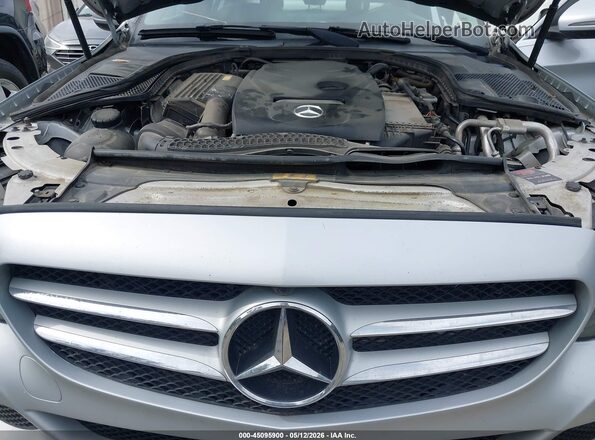 55SWF4JB5GU111752 2016 MERCEDES-BENZ C-CLASS Silver Вид ззаду